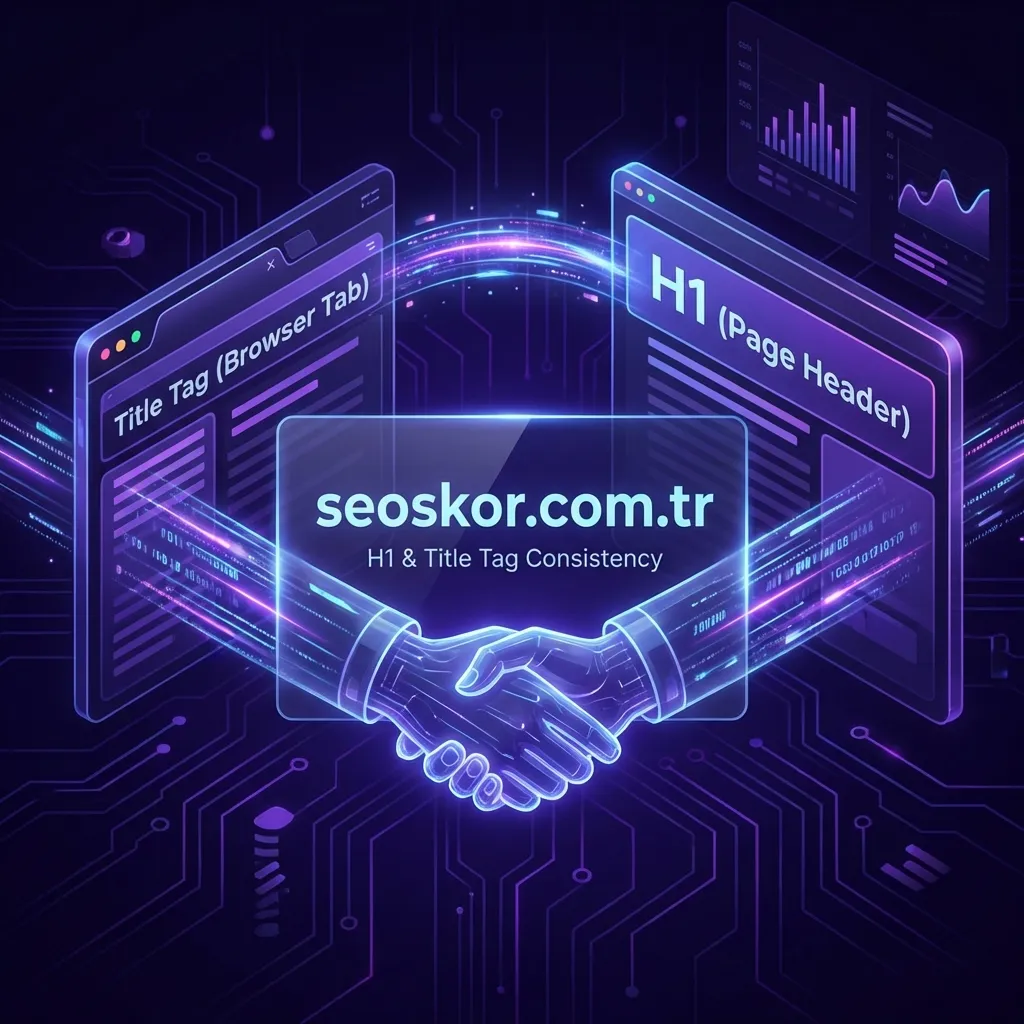 H1 ve Title Uyumu Manifestosu: SERP ile Sayfa Tutarlılığı - SEOSKOR Rehber